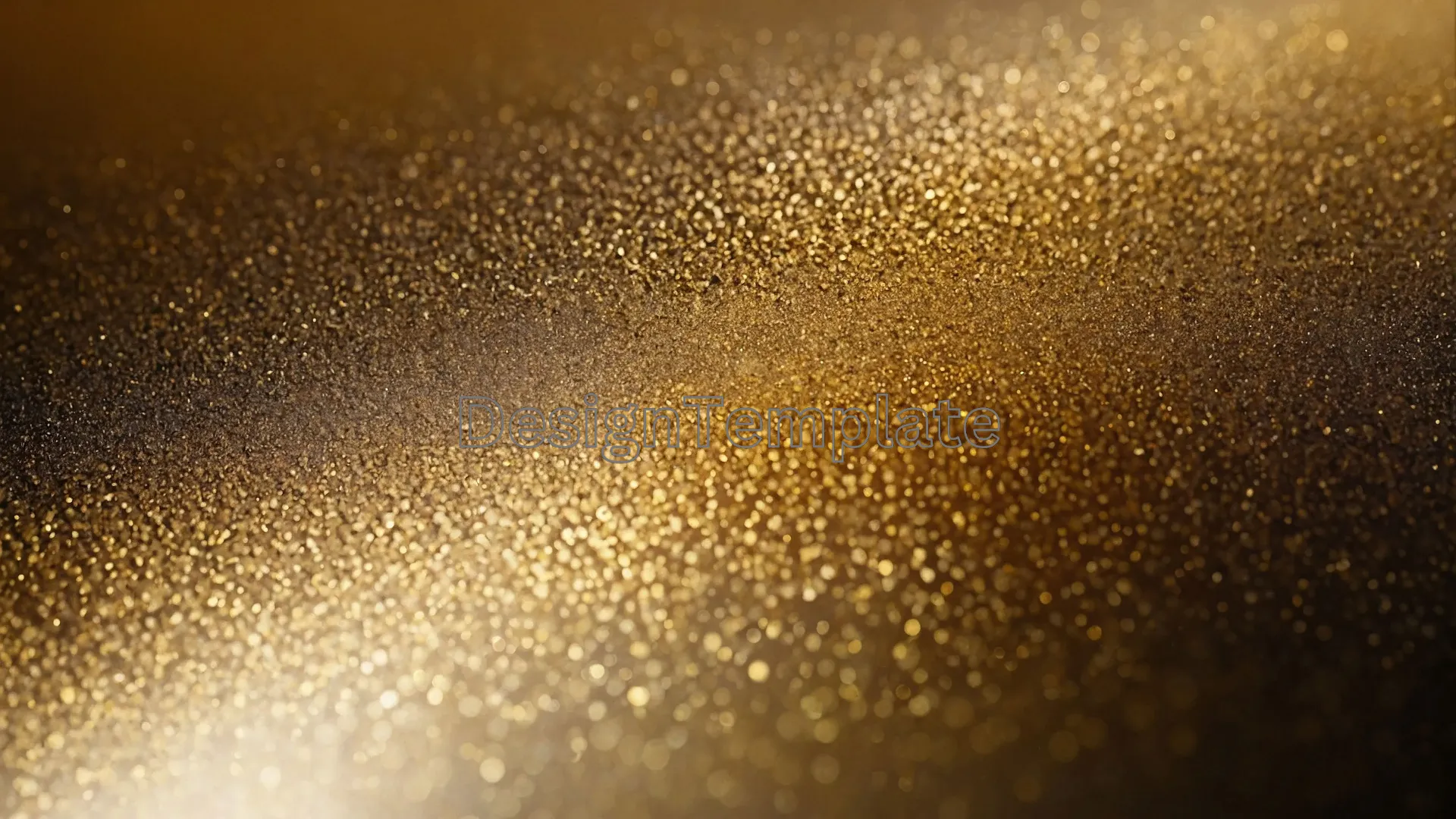 Gold Fizz Dust Scatter Background